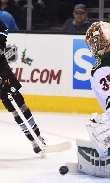 Wild can't cool down hot Sharks, fall 2-1